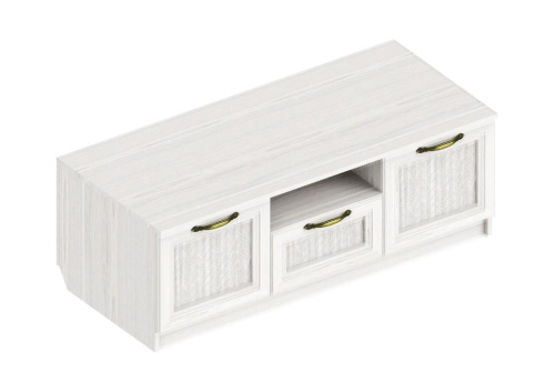 Тумба под ТВ №2 Александрия ГА-11 (Бодега светлая/Плетенка)