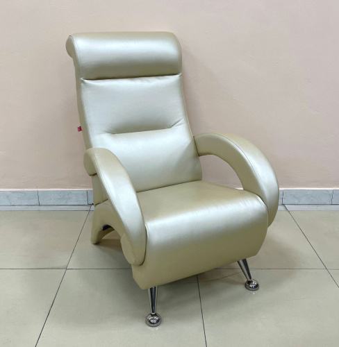 Кресло для отдыха Неаполь Модель 7 (Экокожа бежевая Oregon perlamutr 106)